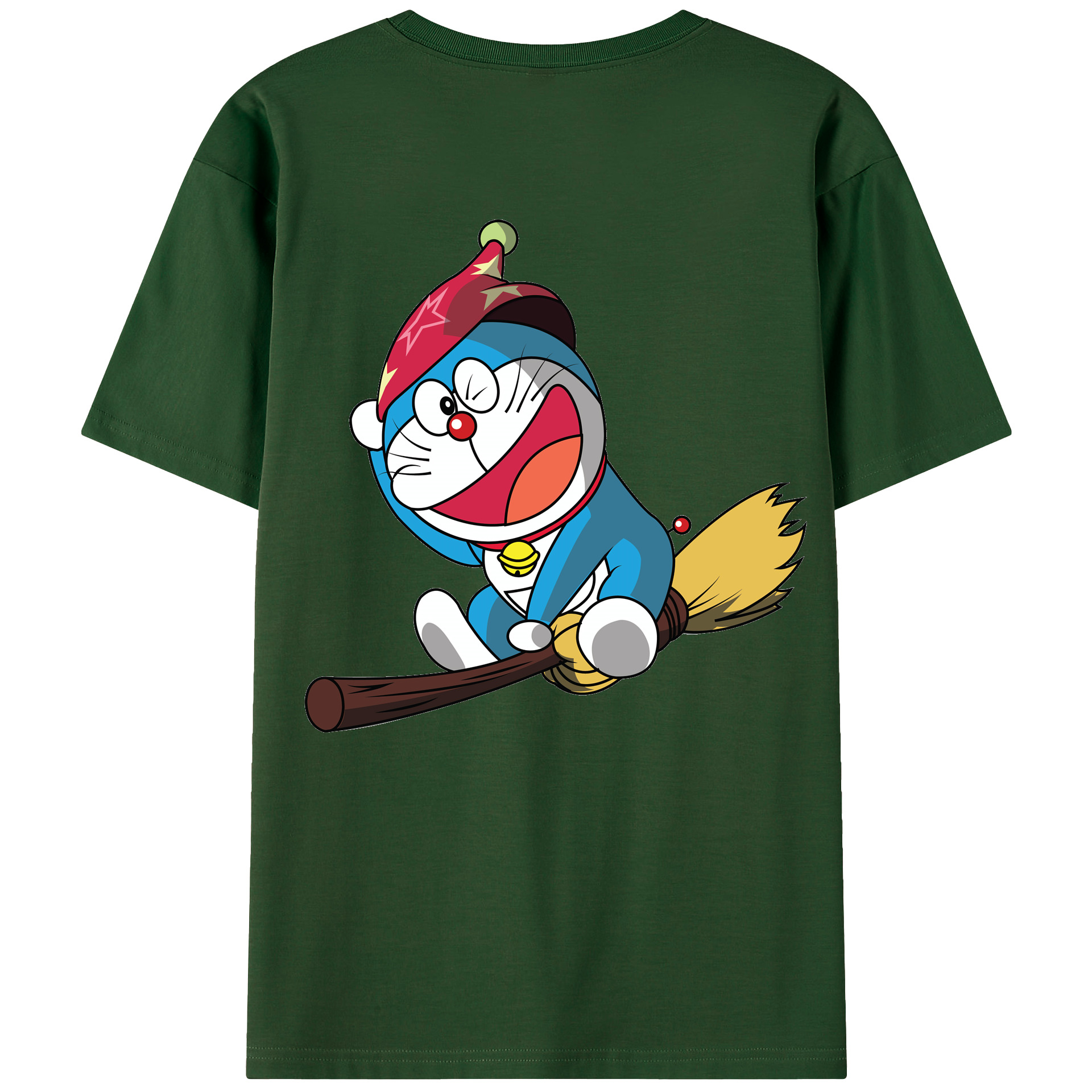 （画像用） ドラえもん Doraemon 綿100％半袖Tシャツ（背面プリント）